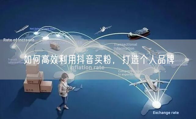 如何高效利用抖音买粉，打造个人品牌