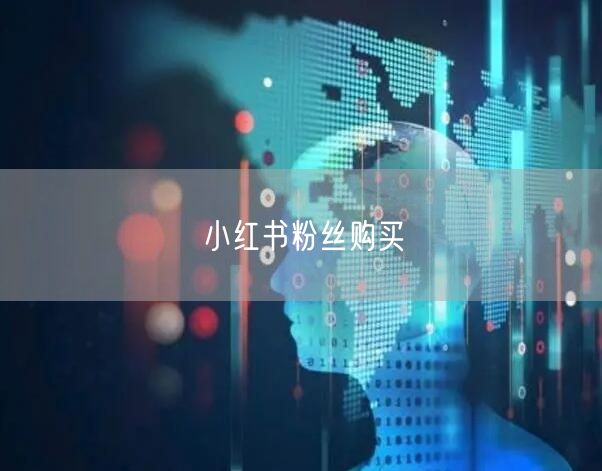 小红书粉丝购买