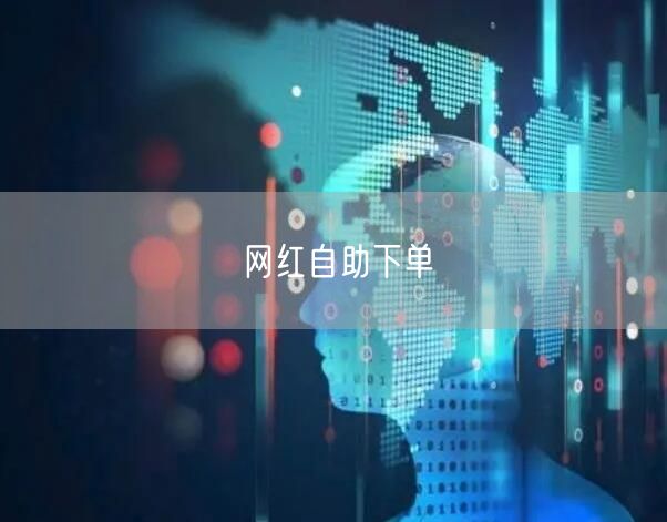 网红自助下单