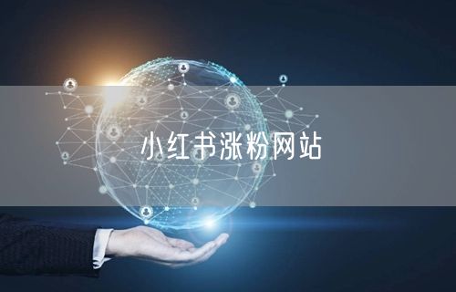 小红书涨粉网站