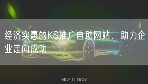 经济实惠的KS推广自助网站，助力企业走向成功