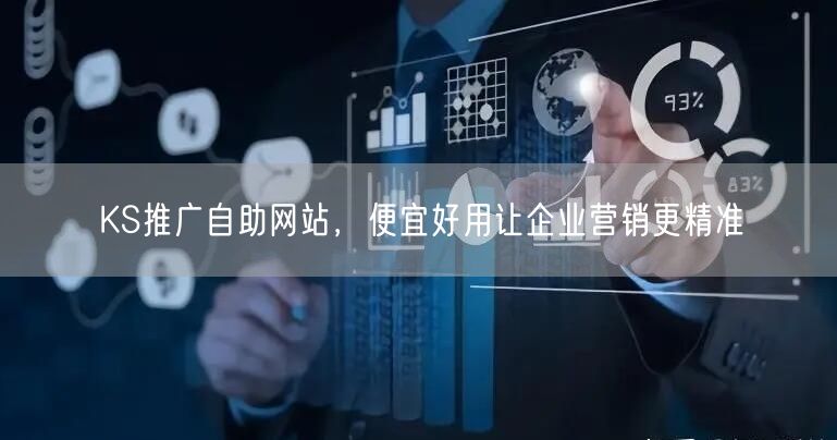 KS推广自助网站，便宜好用让企业营销更精准
