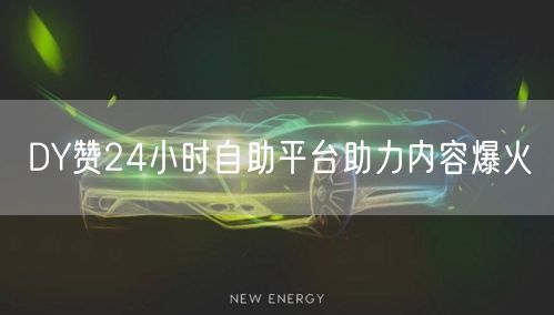 DY赞24小时自助平台助力内容爆火