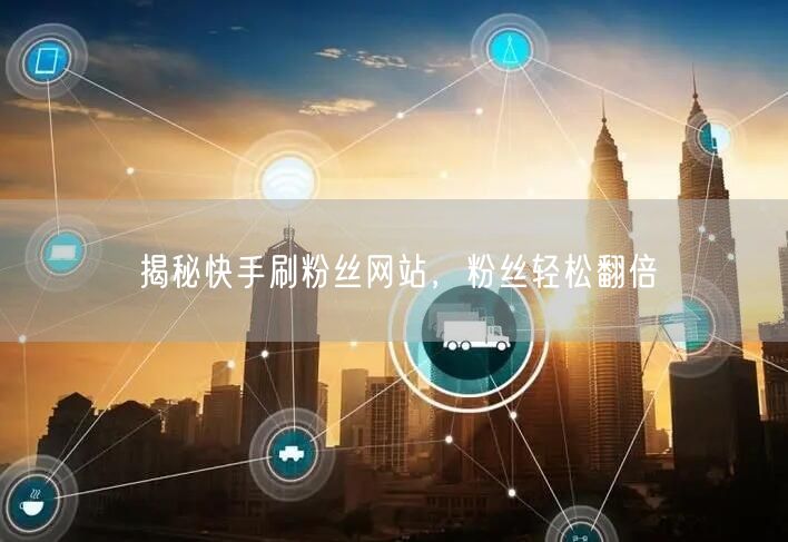揭秘快手刷粉丝网站，粉丝轻松翻倍