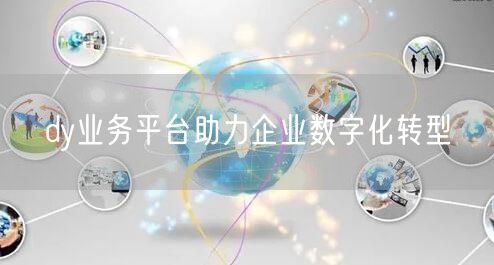 dy业务平台助力企业数字化转型