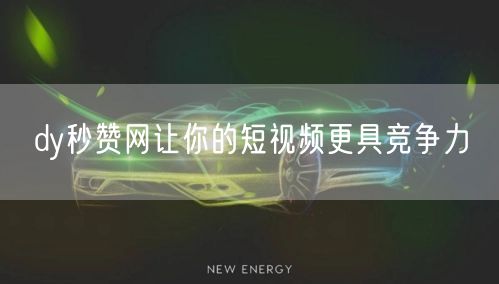 dy秒赞网让你的短视频更具竞争力