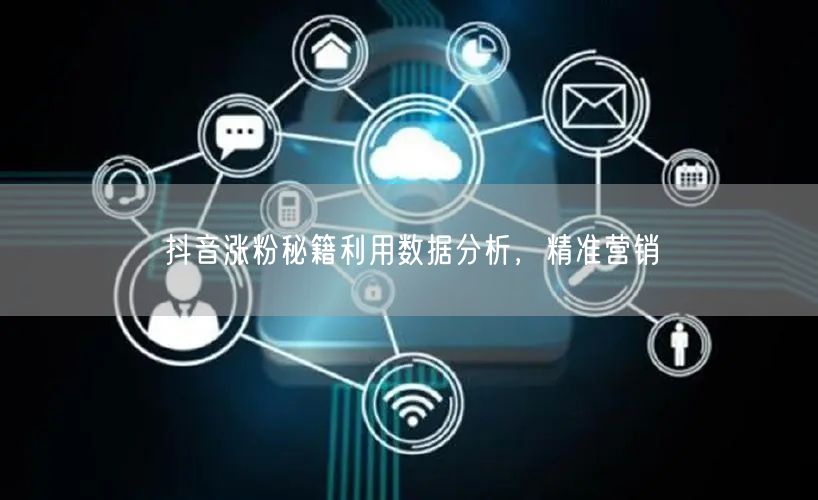 抖音涨粉秘籍利用数据分析，精准营销
