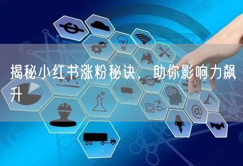 揭秘小红书涨粉秘诀，助你影响力飙升