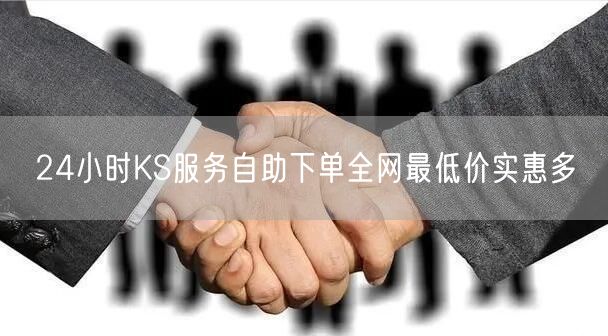24小时KS服务自助下单全网最低价实惠多