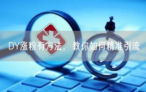 DY涨粉有方法，教你如何精准引流