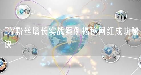 DY粉丝增长实战案例揭秘网红成功秘诀