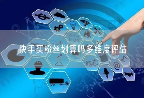 快手买粉丝划算吗多维度评估